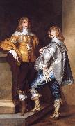 Anthony Van Dyck Lord John Stuart and His Brother,Lord Bernard Stuart oil painting picture wholesale